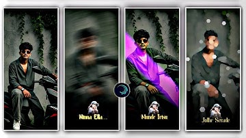 👅New Boy 💀Attitude👀 Alight Motion Video Editing | In Kannada | Trending Instagram Reel Edit | Trend