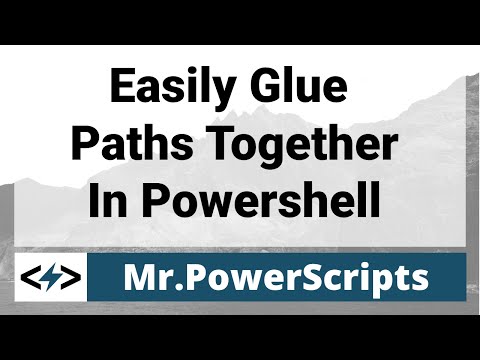 Video: Wat is join path in powershell?