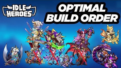 Idle Heroes - THEORYCRAFTING!!! Most Optimal F2P Order To Build Heroes Livestream Highlight!!!