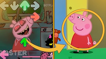 References in FNF Vs Peppa Pig | PEPPA.EXE (Muddy Puddles Funkin)