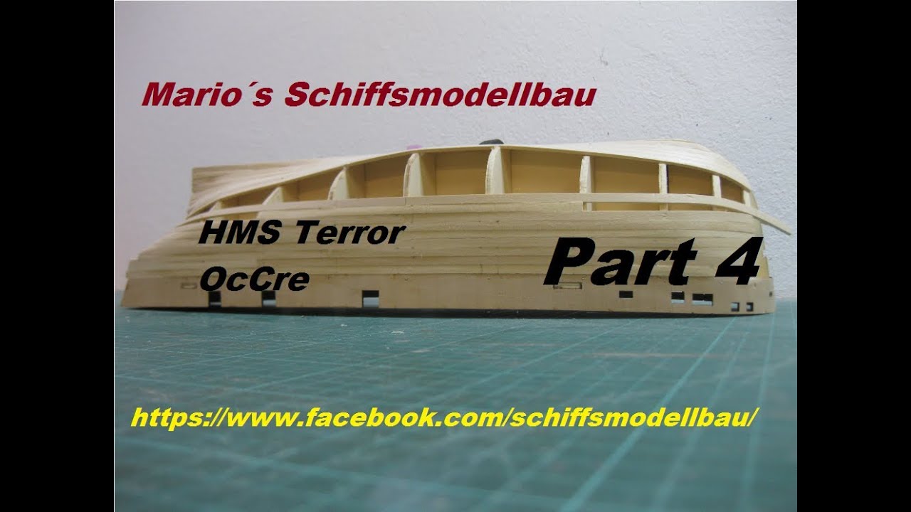 Como construir el HMS Terror de OcCre / Modelismo Naval 