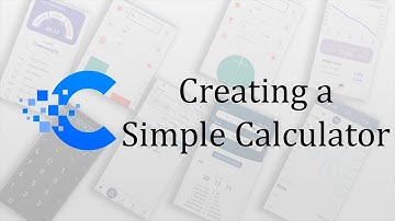 CalCon Calculator #1 - Creating a simple calculator