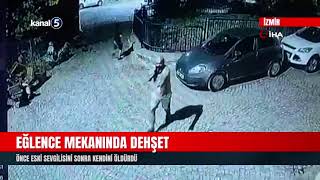 Eğlence Mekanında Dehşet Önce Eski Sevgilisini Sonra Kendini Öldürdü