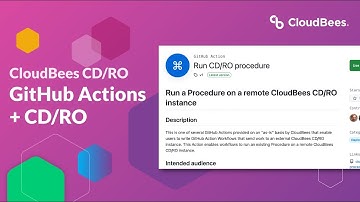 New GitHub Actions for CloudBees CD/RO