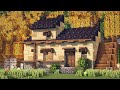 🌳 Minecraft : How to build a Birch wooden house in Minecraft | Easy Tutorial |