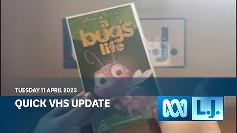Quick VHS Update - Tuesday 11 April 2023