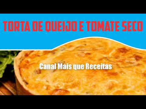 Vídeo: Como Fazer Uma Torta De Queijo Com Tomates Secos