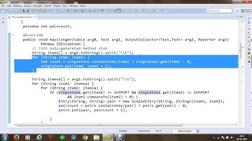 Project Market Basket Analysis: Explanation of ProcessApriori.java