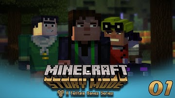 Minecraft: Story Mode - EP1 PT1 - Chicken Size Zombies!