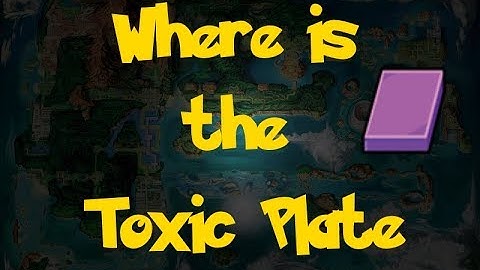 Where Is: The Toxic Plate (Pokemon Alpha Sapphire/Omega Ruby)
