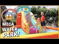 MEGA WATERPARK iN DE TUiN! 😱 | Bellinga Vlog #2186