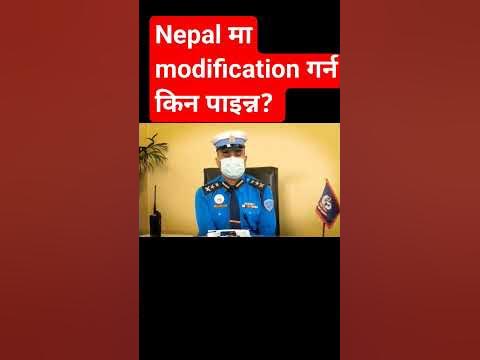 Why Modification is illegal in Nepal?Bike Modification Rules !! #