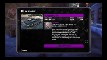 Saints Row the Third: Vehicle Theft- Bootlegger