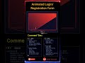 Login &amp; Signup Animation Tutorial – Code Along #FQ