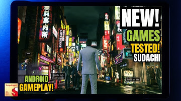 Sudachi Android New Games Tested! 8+Gen1 Emulation