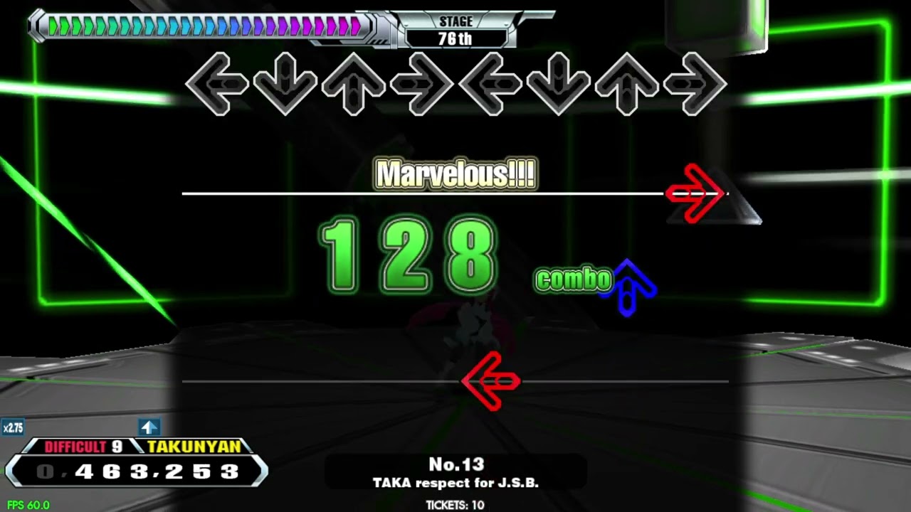 DDR GRAND PRIX】No.13【DP DIFFICULT】 - YouTube