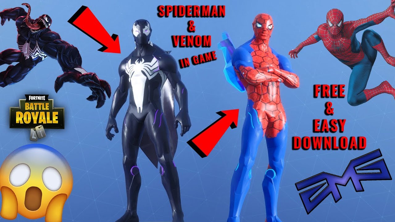 fortnite spiderman skin download
