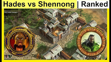 Hades vs Shennong | 1v1 Ranked | Age of Mythology