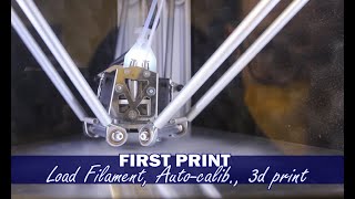 First 3D Print - With 2040 Industrial X Wasp