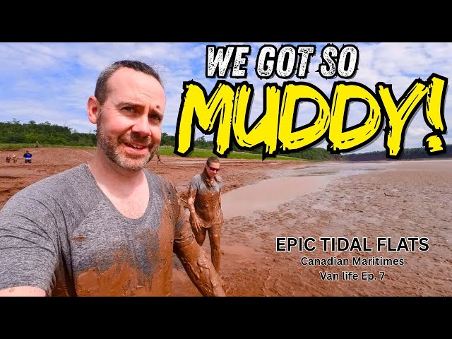 Travel vlog - Is This Canada's MUDDIEST Adventure? Tidal Bore Fun | Van Life | Ep 7