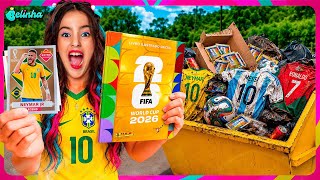 I FOUND ULTRA RARE STICKERS AND A TON OF WORLD CUP STUFF IN THE TRASH