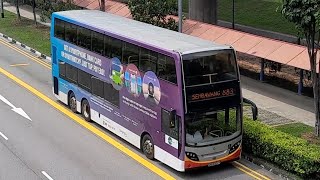 (Simplygo Full Body Advertisement) SMB5002Y(MDDEP) On Service 883 At Yishun Avenue 2