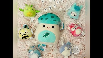 #squishmallows Sassy #clips #unboxing #malcolm and Sydney #mushroom 🍄 #hottopic