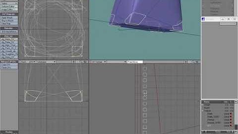 Lightwave UV map for 3D painting - Part1