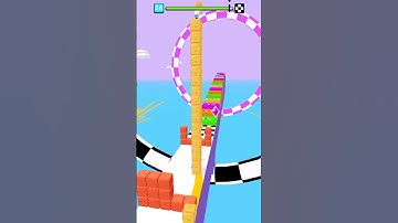 Cube Surfer - Gameplay Level 38 #shorts