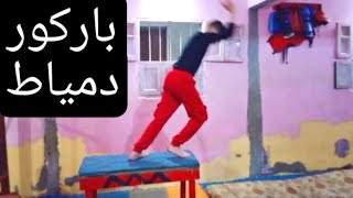 باركور دمياط تعليم حركات الباركور ! اسهل وأصعب حركات الباركور /تدريب الباركور في دمياط