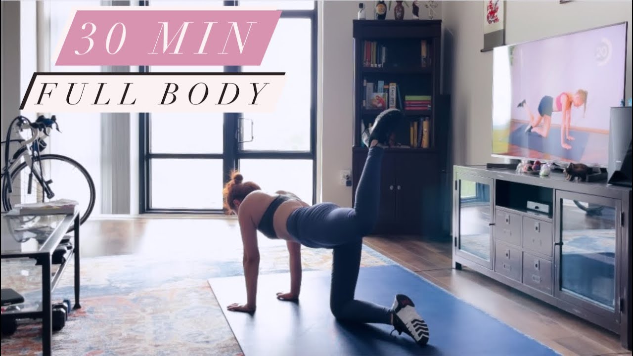 30 MIN FULL BODY HIIT (No Jumping + No Equipment) - YouTube