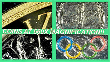 Unbelievable Coins At 560X Magnification With The Andonstar ADSM302 Digital Microscope