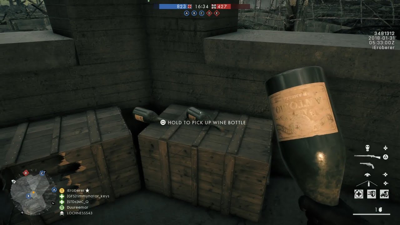 NEW ICICLE? WINE BOTTLE, More Camera Pigeon, Passchendaele Textured