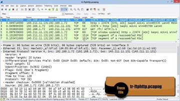 WCT02-S10: Navigate Wireshark