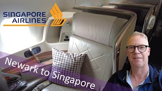 Singapore Airlines - Newark to Singapore - 19 hours in Business