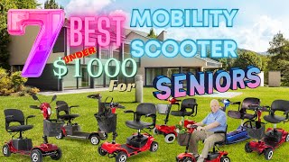 Best affordable mobility scooter under USD1000 #mobilityscooter #mobilityaids #seniorcare