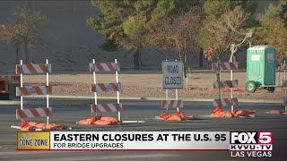 Cone Zone: Eastern closures at the 95 for bridge upgrades