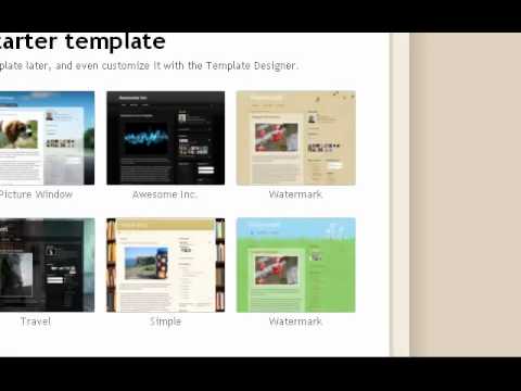 Blogger com ზე ბლოგის შექმნა