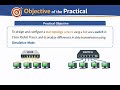 “Cisco Packet Tracer Practical 5 Difference between working of Hub and a Switch
