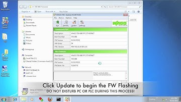 PLC Software: Ethernet Settings Firmware Update