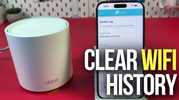 How to Clear WiFi History on a TP Link Deco Router - Clear System Logs Easily