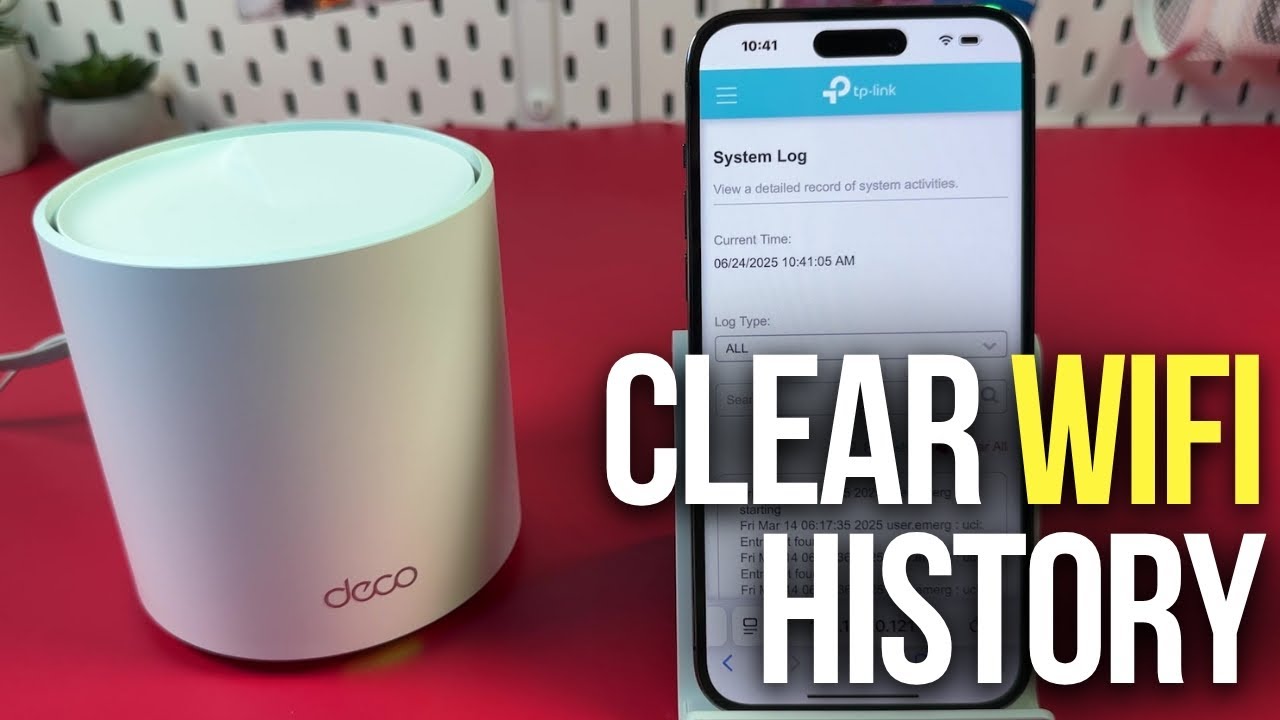How to Clear WiFi History on a TP Link Deco Router - Clear System Logs ...