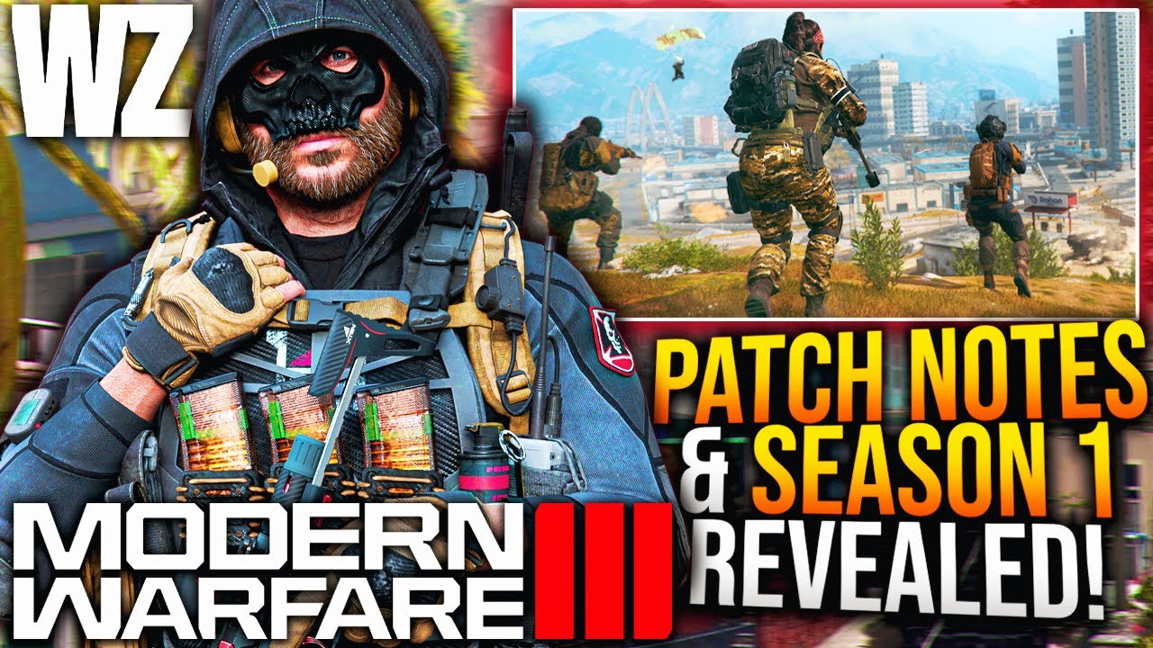 Call of Duty: Modern Warfare III Season 1 Patch Notes