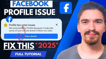 How to FIX Facebook Profile Has Some Issues - (2025) | Profile Has Some Issues Facebook