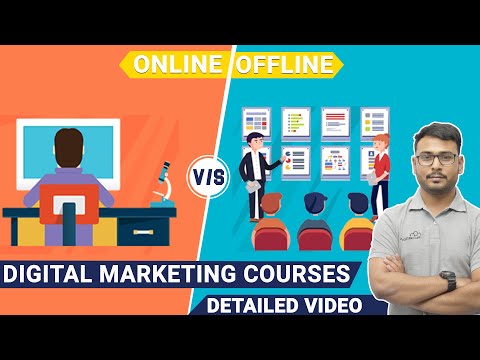Digital Marketing online vs offline course | Digital Marketing कहा से सीखें ?