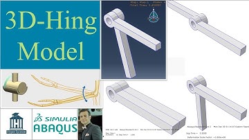 simulating a three-dimensional hinge joint