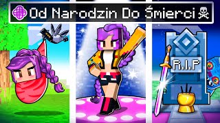 OD NARODZIN DO ŚMIERCI jako RUMI z K-POP DEMON HUNTERS w Minecraft!
