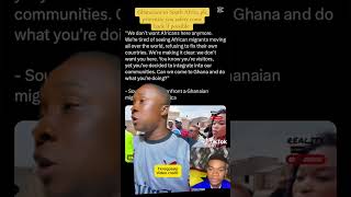 🇿🇦SOUTH AFRICANS SPEAK OUT 🔥 “ENOUGH IS ENOUGH!” IMMIGRATION DEBATE #ghana#africa #southafrican