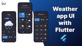 Flutter Weather App UI | Flutter Tutorial | App Development Tutorial for Beginners 2023 - Part 2