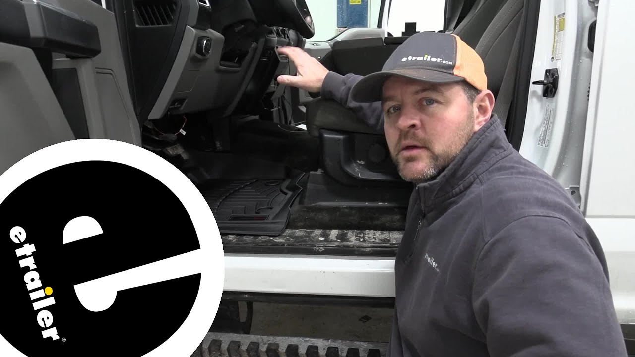 Installation Guide for the WeatherTech Front Auto Floor Mats on a 2017 Ford F-250 Super Duty